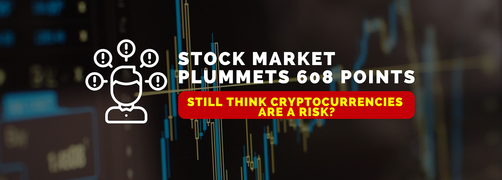 Stock Market Plummets 608 Points