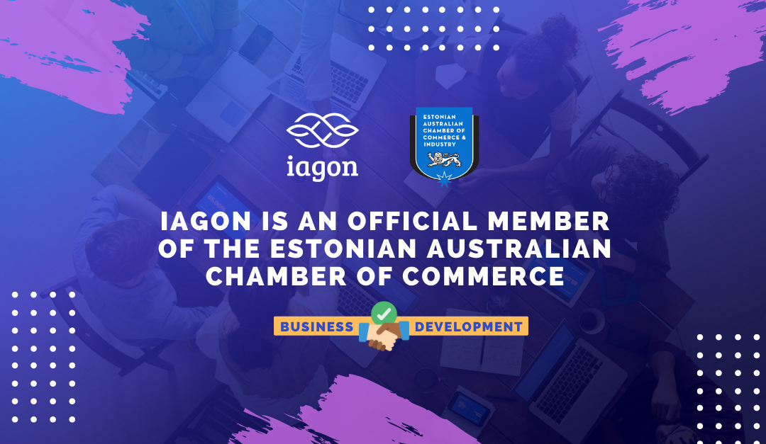 Iagon is an official member of the Estonian Australian Chamber of Commerce
