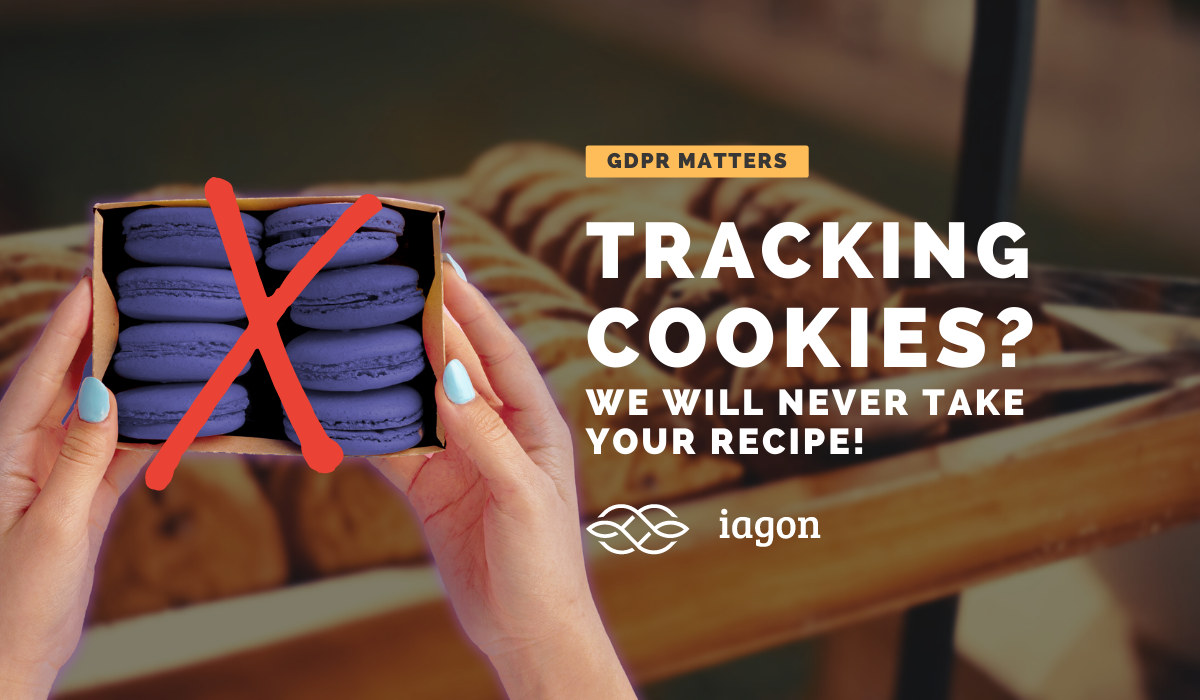 Tracking cookies? 
We will never take your recipe!