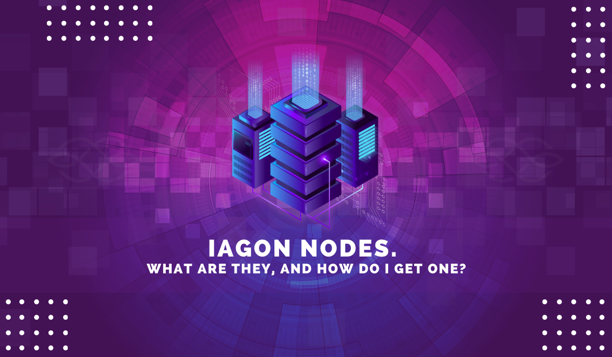 Iagon Nodes. What are they, and how do I get one?
