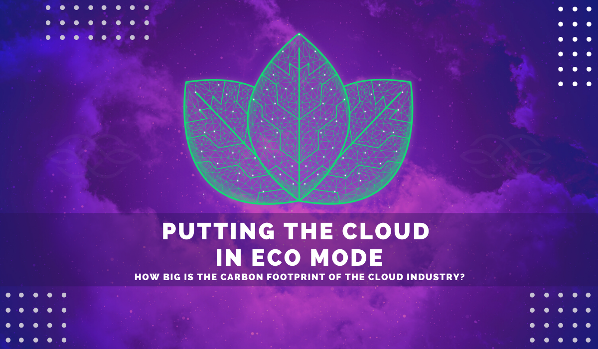 Putting the cloud in eco mode