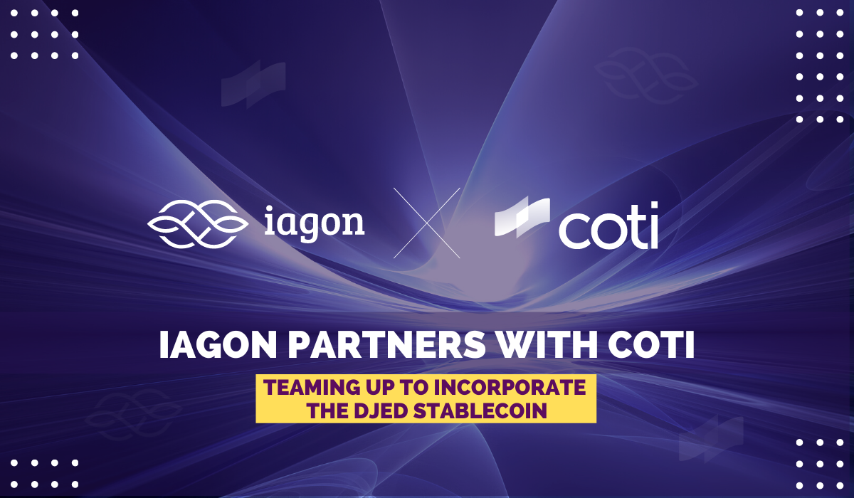Iagon partners with COTI