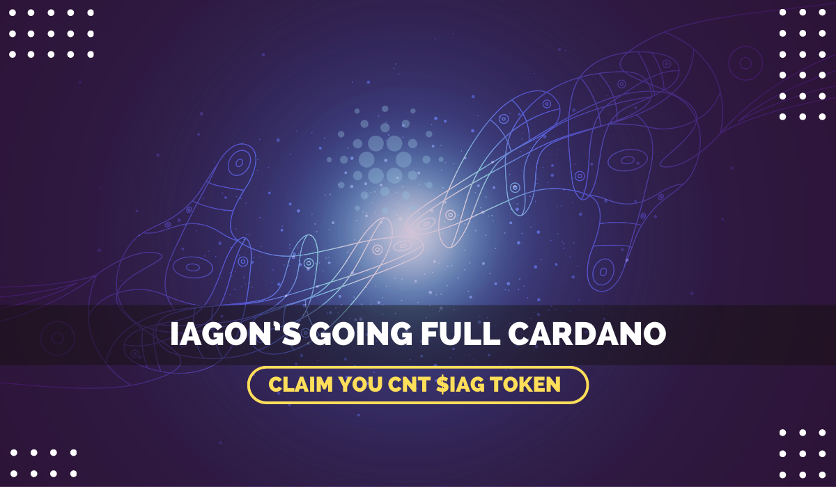 Iagon’s going full Cardano
