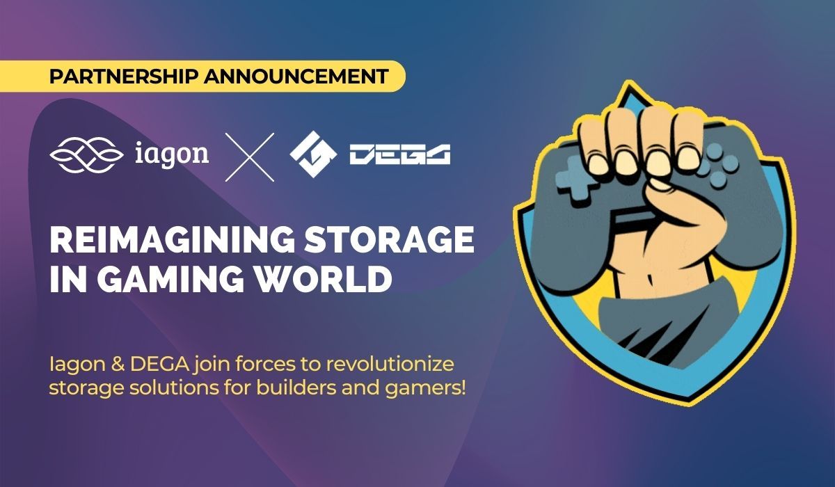 IAGON and DEGA Join Forces to Revolutionize Storage Solutions for Builders and Gamers!